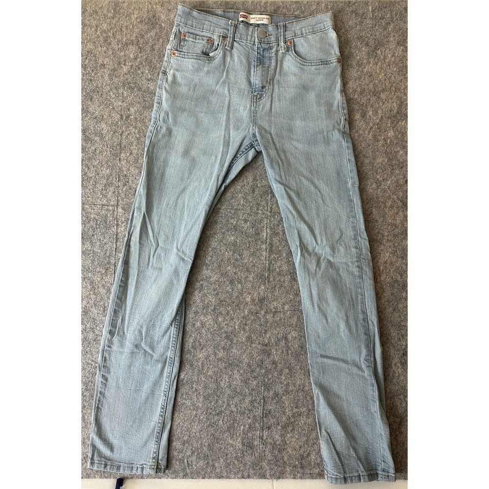 Levis 502 Jeans Women's Size 16 Reg  28x28 Light Wash Blue Denim Regular Taper